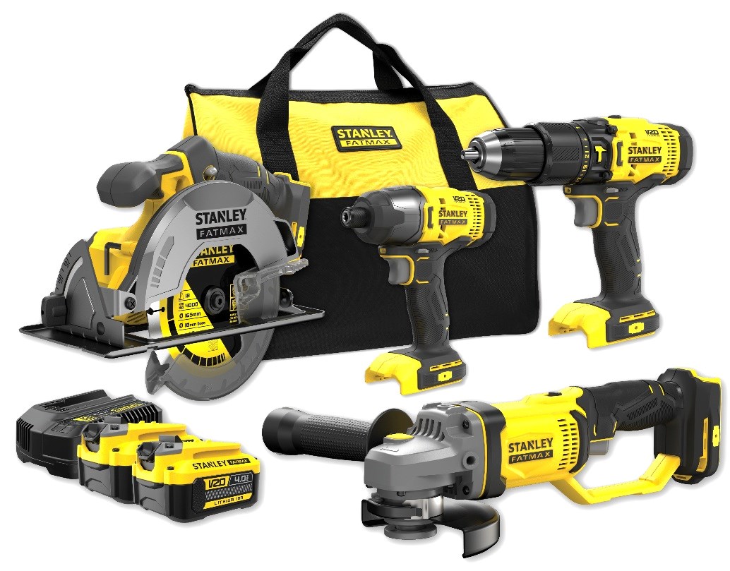 Set of 4 Fatmax SFMCK469M2 tools by STANLEY