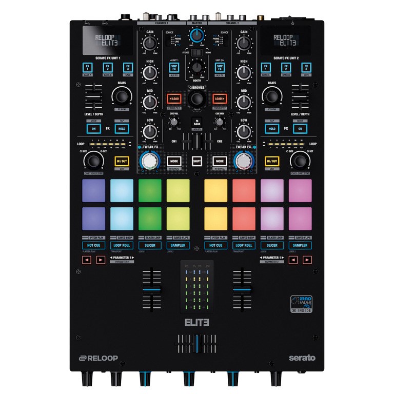 Reloop Elite – professional DVS mixer for Serato DJ Pro