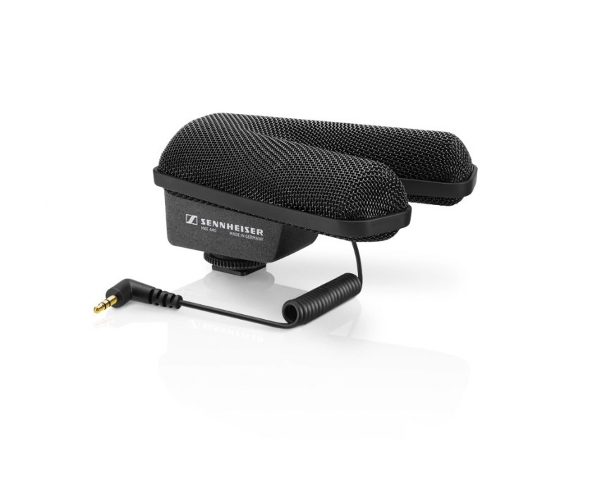 Sennheiser MKE 440 - stereo condenser microphone with low-pass filter