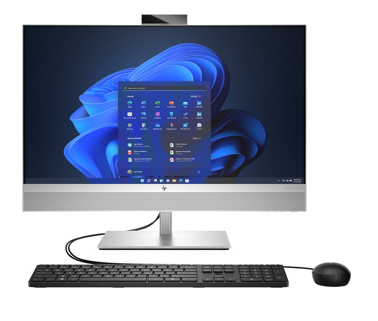 HP EliteOne 870 G9 All-in-One PC Intel® Core™ i5 68.6 cm (27") 1920 x 1080 px 16 GB DDR5-SDRAM 512 GB SSD Windows 11 Pro Wi-Fi 6E (802.11ax) Silver