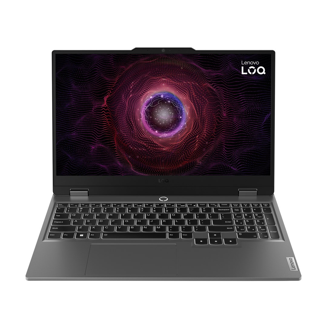 Lenovo LOQ 15ARP9 AMD Ryzen™ 5 7235HS Laptop 39.6 cm (15.6") Full HD 16 GB DDR5-SDRAM 512 GB SSD NVIDIA GeForce RTX 4050 Wi-Fi 6 (802.11ax) Windows 11 Home Grey