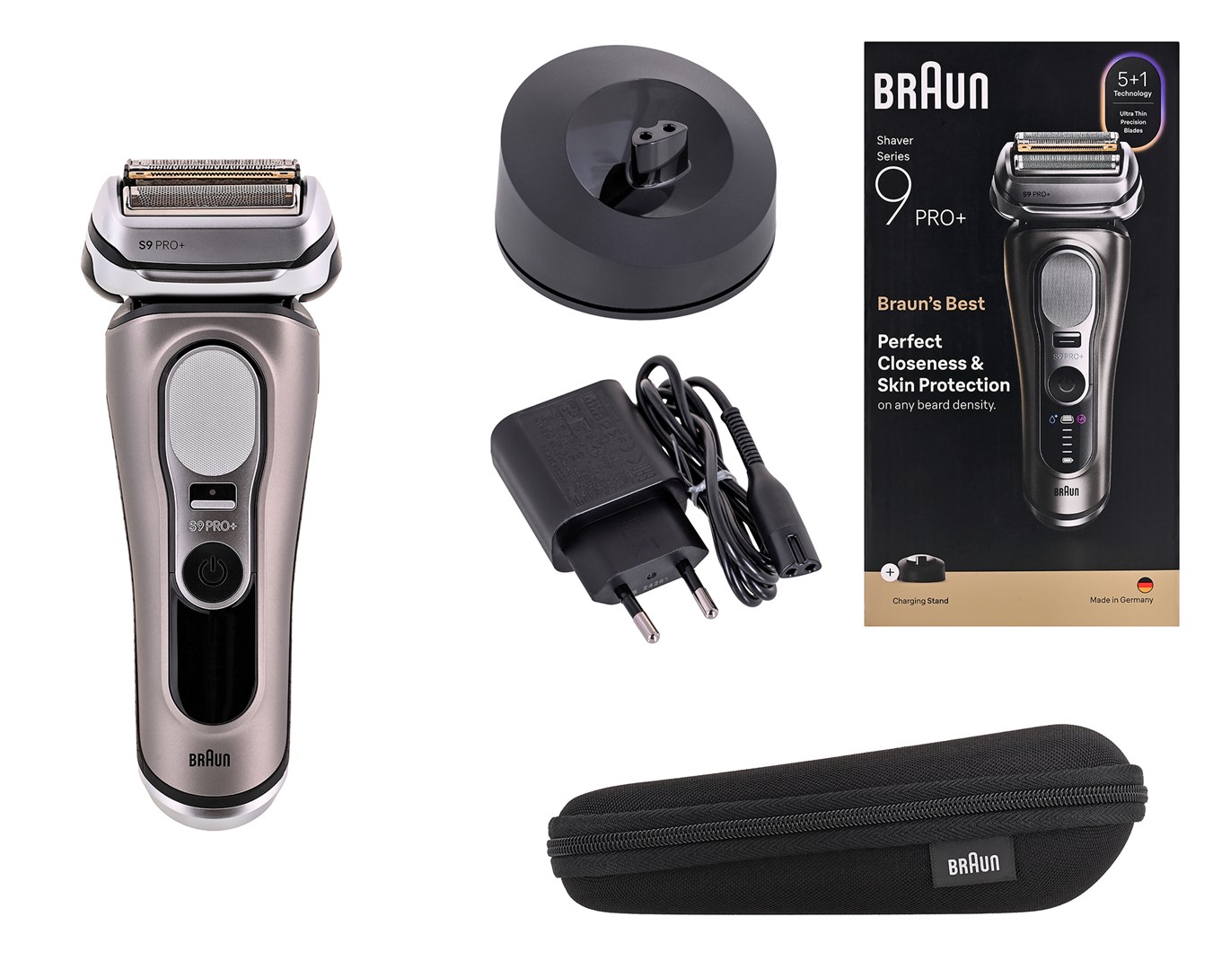 Braun Series 9 Pro+ 9615S Foil shaver Black, Grey