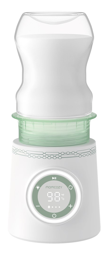 Momcozy MW003 Portable Bottle Warmer White and Green