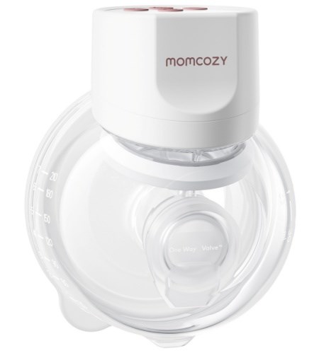 Momcozy S12 Pro+ Wearable Breast Pump Single Set White