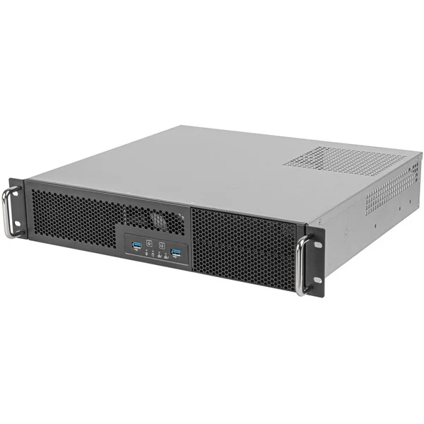 SilverStone SST-RM23-502-MINI, Rack Server PC Case Grey / Black