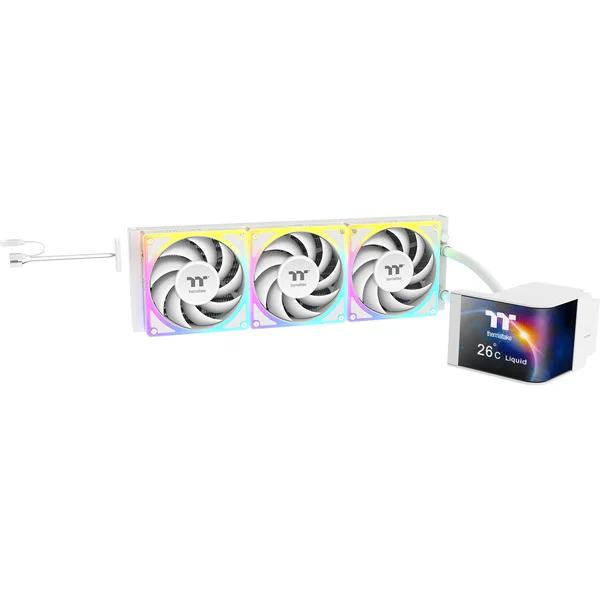Thermaltake MAGCurve 360 Ultra AIO ARGB Snow Edition CPU cooler White
