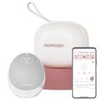 Momcozy M9 Wearable Breast Pump Single Set Grey