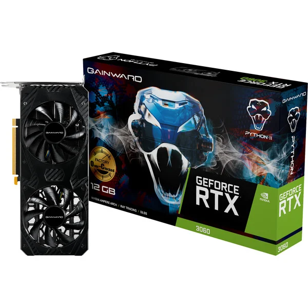 Gainward GeForce RTX 3060 Python II OC Graphics Card 12 GB