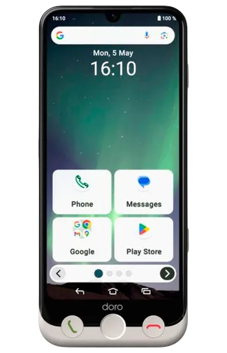 Doro Aurora A30 128 GB White 4G