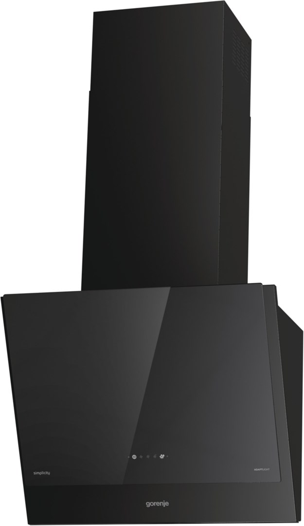 Gorenje Cooker hood WHI6SYB Black Ducted or recirculating