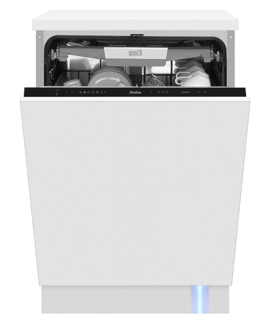 Amica DIM62E6EBqO built-in dishwasher, 14 place settings