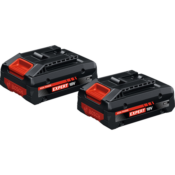 Bosch Professional EXBA18V-40 Li-ion rechargeable batteries, 4000mAh, 2-pack
