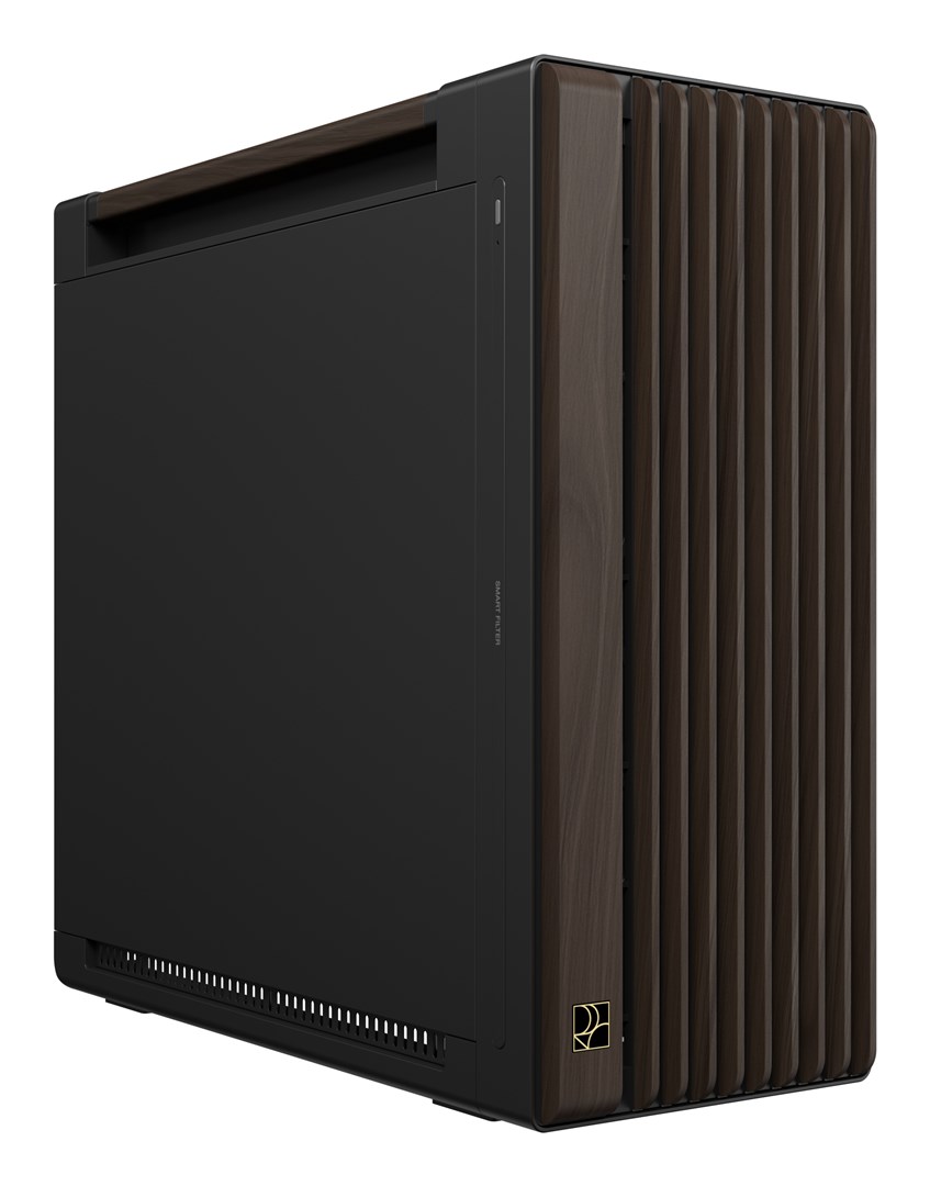 ASUS PROART PA602 WALNUT WOOD METAL PWM MODERN PC Case Brown / Wood