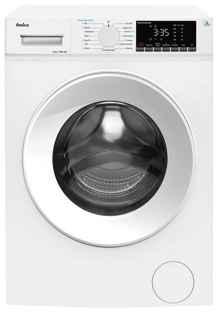 Amica WA5S814ALiSH 8 kg Front-Loading Washing Machine