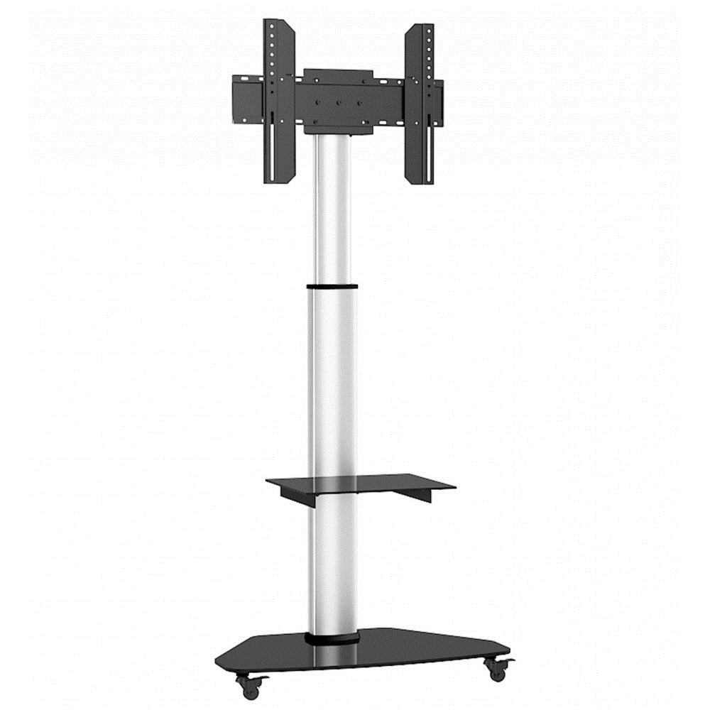 Techly Floor Stand with Shelf Trolley TV LCD/LED/Plasma 37-70" Silver 108903 40