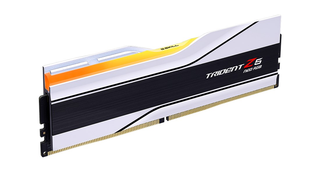 G.Skill Trident Z5 NEO RGB F5-6400J3239G16GX2-TZ5NRW Memory 32GB DDR5-6400 2x16GB White