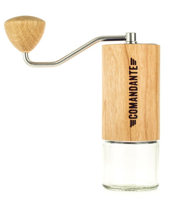 Comandante C40 MK4 Nitro Blade America Cherry coffee grinder Wood