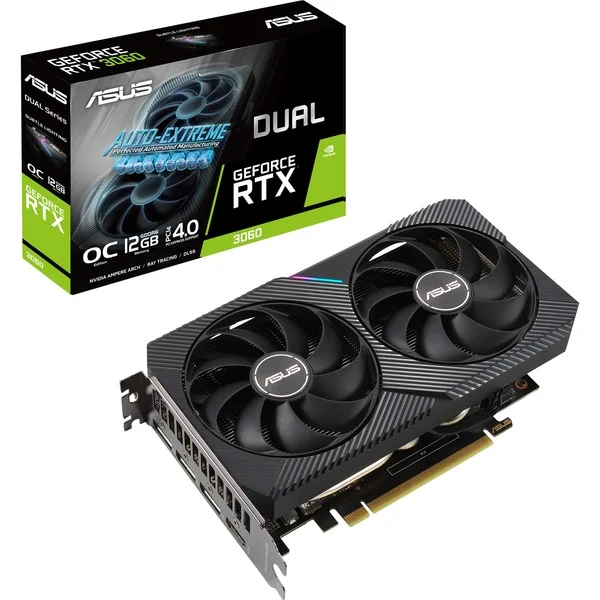 ASUS GeForce RTX 3060 DUAL OC V2 LHR Graphics Card 12 GB