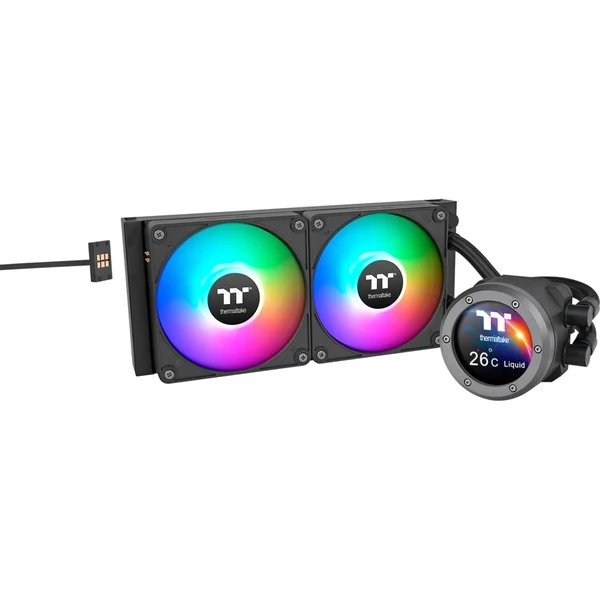 Thermaltake TH240 V2 Ultra EX ARGB CPU Liquid CPU Cooler Black