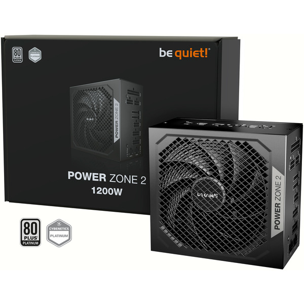 be quiet! POWER ZONE 2 1200W Power Supply Black