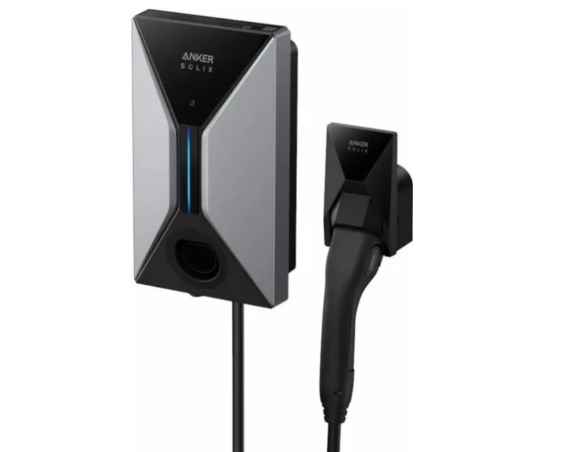 ANKER SOLIX V1 A5191GZ3 22 kW EV Charging Station, 5 m Cable