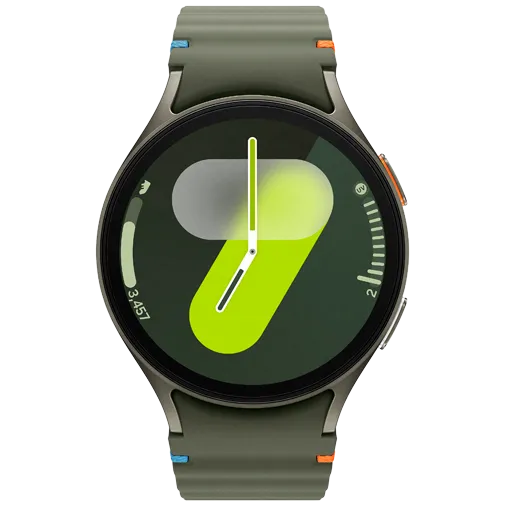 Samsung Galaxy Watch 7 4G 44mm Green (Green Rubber Strap)