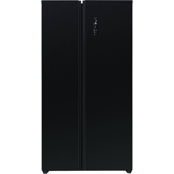 Bomann SBS 7344 Side-by-side fridge freezer Dark stainless steel