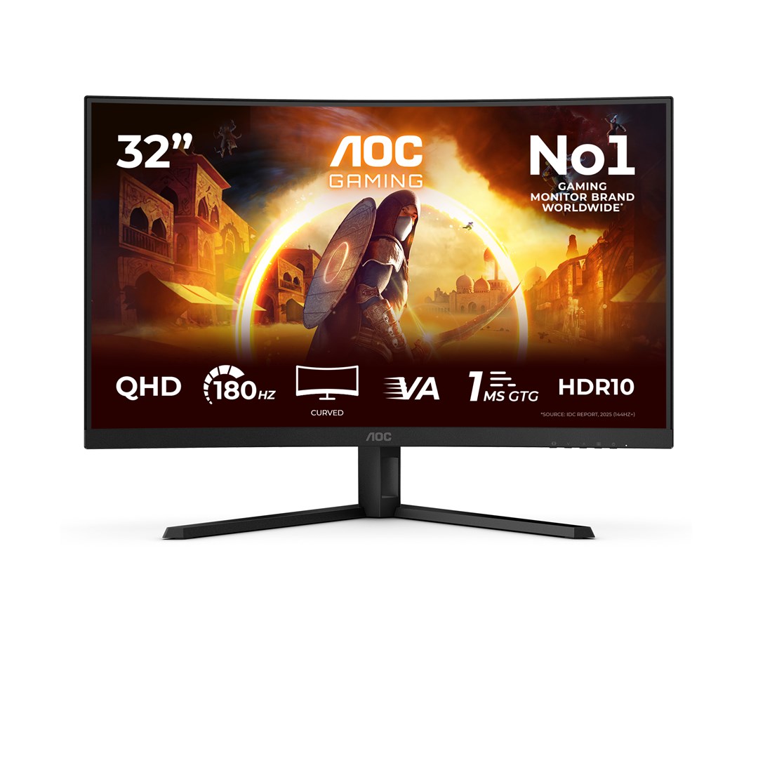 AOC G4 CQ32G4VEAD Monitor Black / Grey