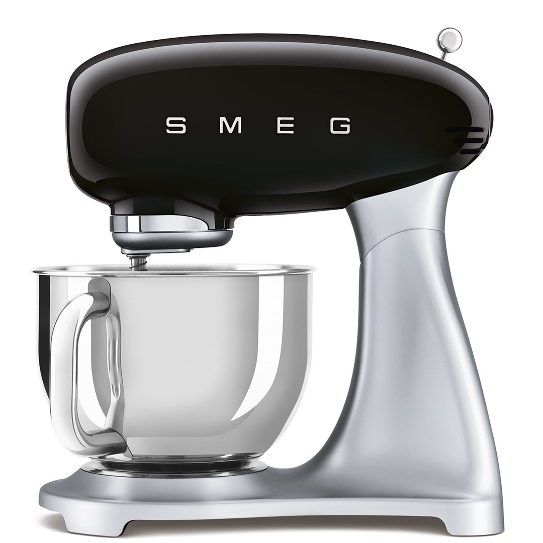 Smeg SMF04BLEU Stand Mixer, 4.8 L, Black