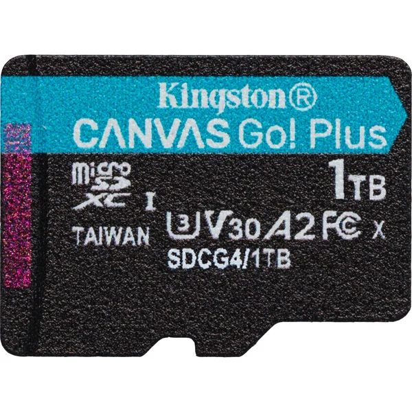 Kingston Canvas Go! Plus microSDXC memory card 1000 GB Black SDCG4/1TBSP