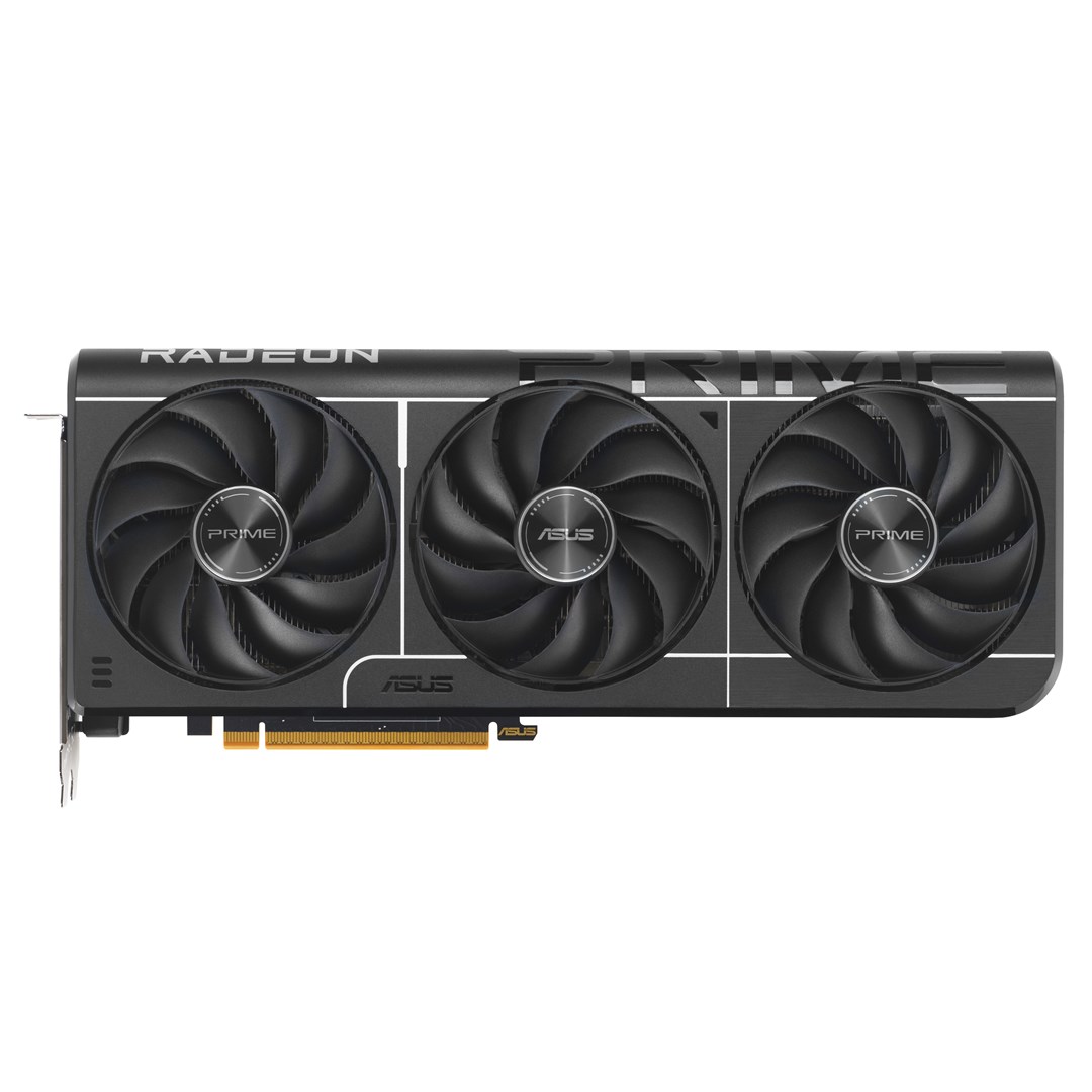 ASUS Prime RX9070-O16G-EVO Radeon RX 9070 Graphics Card 16 GB Black