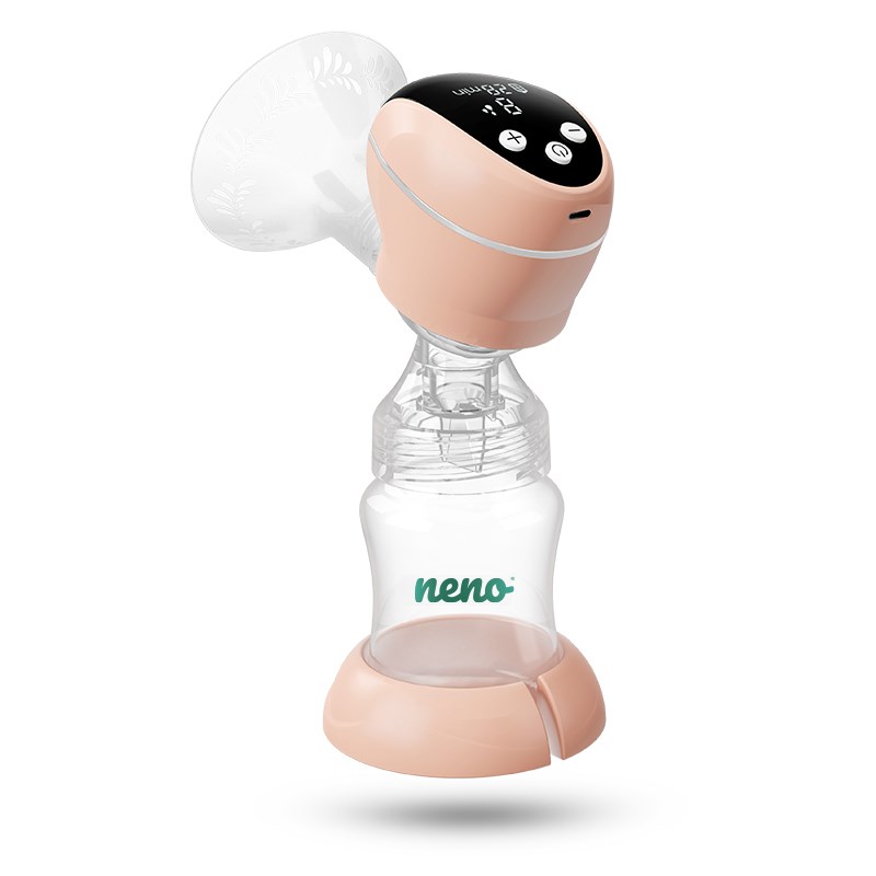 Neno Primo Two-Phase Electric Breast Pump 150 ml Peach