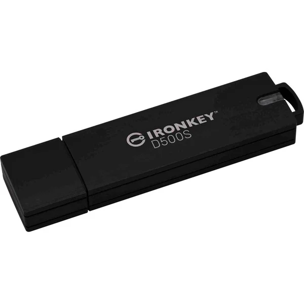 Kingston IronKey D500S USB-A Flash Drive 128 GB