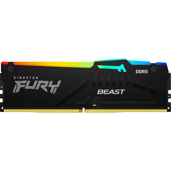 Kingston FURY Beast RGB KF556C36BBEA-16 Memory 16GB DDR5-5600 1 module Black