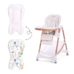 Neno Sedi Foldable Feeding High Chair White / Multicolour