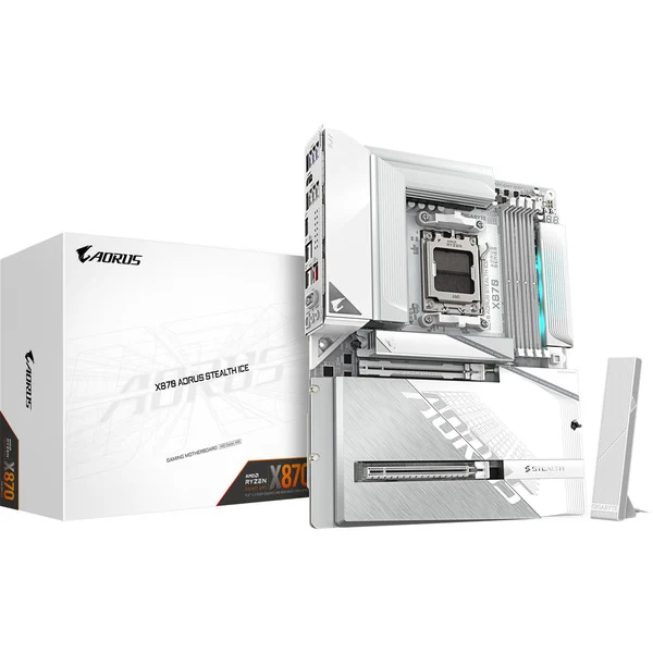 GIGABYTE X870 AORUS STEALTH ICE Motherboard