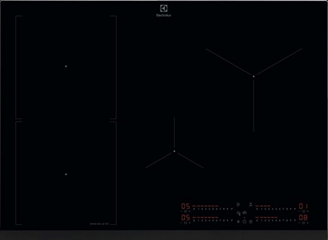Electrolux EIS77453 Built-in Induction hob 4 zone(s) Black