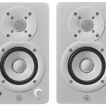 Yamaha HS3WH Powered Monitor Speakers, White (Pair)