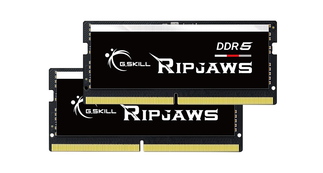 G.Skill Ripjaws F5-4800S3434A16GX2-RS Memory SO-DIMM 32GB DDR5-4800 CL34 2x16GB
