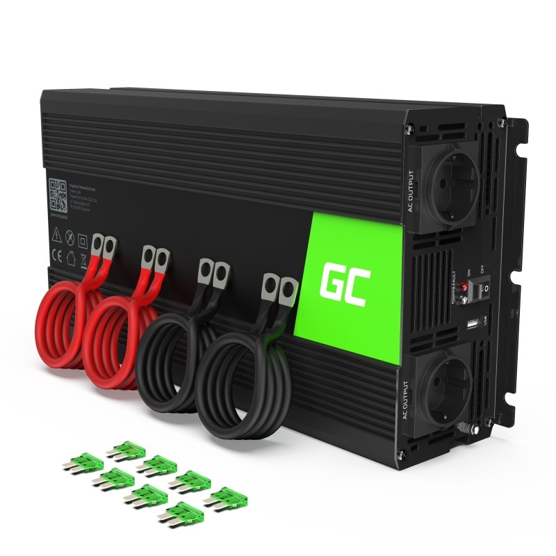 Green Cell INV20 2000 W Vehicle Power Inverter