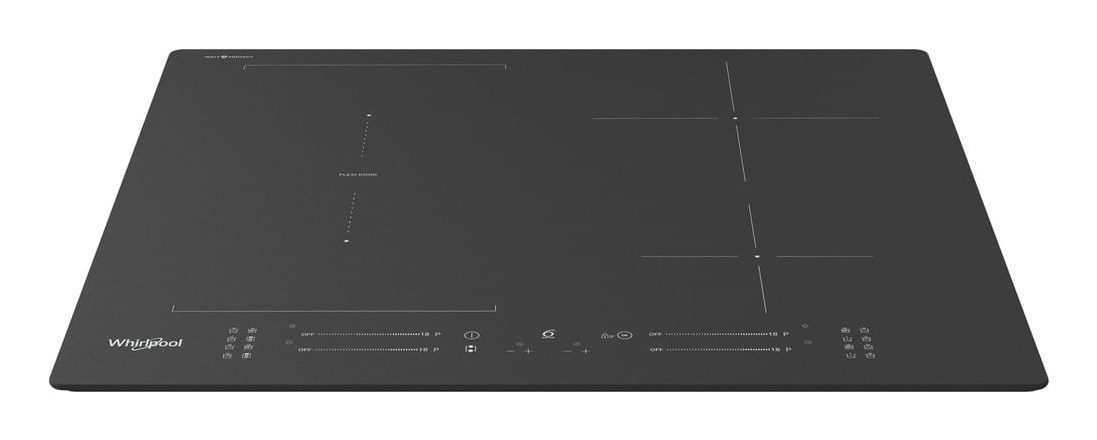 Whirlpool WF S7560NE BM Induction hob 7.4 kW, 4 zones, Black