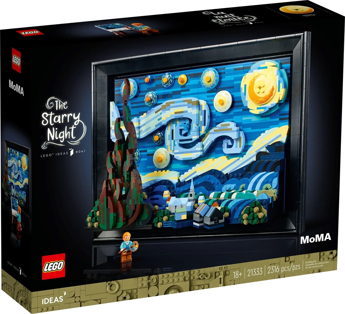 LEGO Ideas 21333 Vincent van Gogh The Starry Night