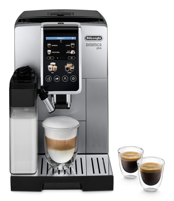 DeLonghi Coffee maker ECAM380.85.SB Countertop Black, Silver