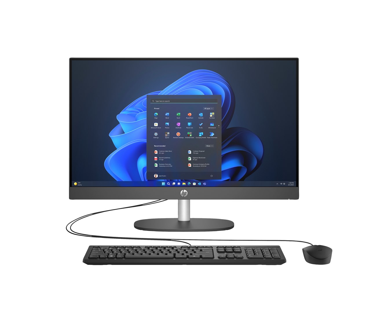 Hewlett-Packard B6ZB7ET All-in-One PC 512 GB Grey