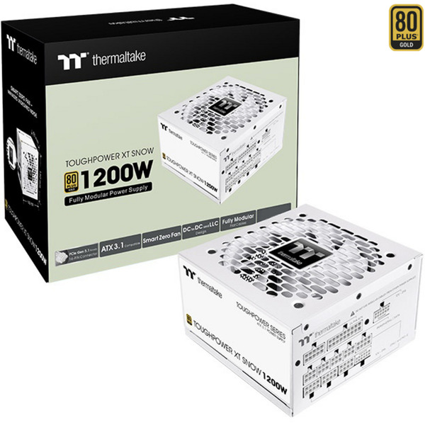 Thermaltake Toughpower XT 1200W Snow Power Supply White