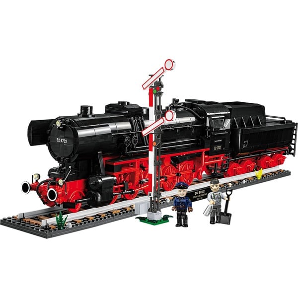 COBI DR BR52 Steam Locomotive and Railway Semaphore Construction Set