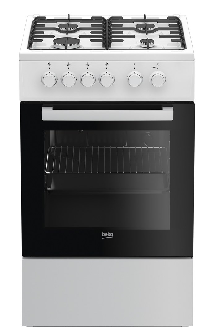 Beko FSS52020DW cooker Freestanding cooker Gas White A