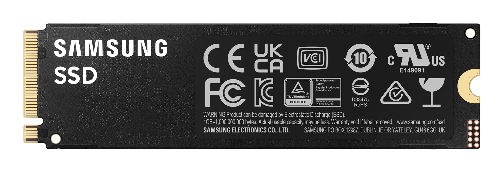 Samsung MZ-V9P1T0BW 1 TB SSD M.2 PCIe 4.0
