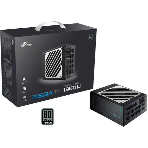 FSP MEGA TI 1350W Power Supply Black