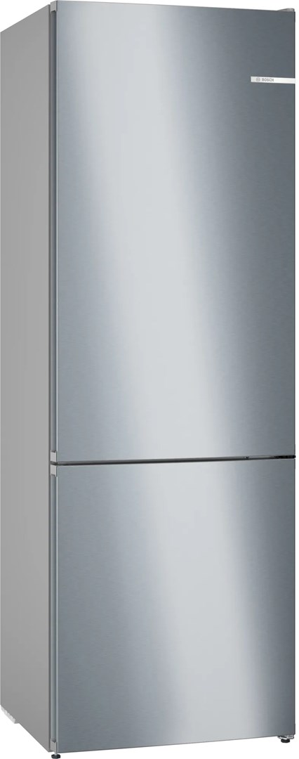 Bosch Serie 4 KGN492IDF Fridge-Freezer, 440 L, Stainless Steel